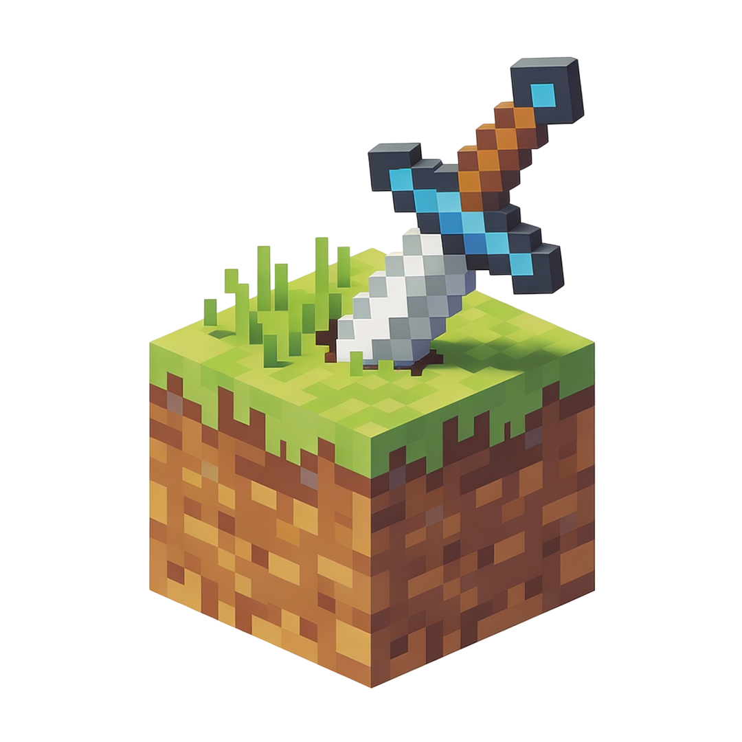 Espada Minecraft Silver Plan